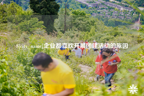 肇庆企业都喜欢开展团建活动的原因